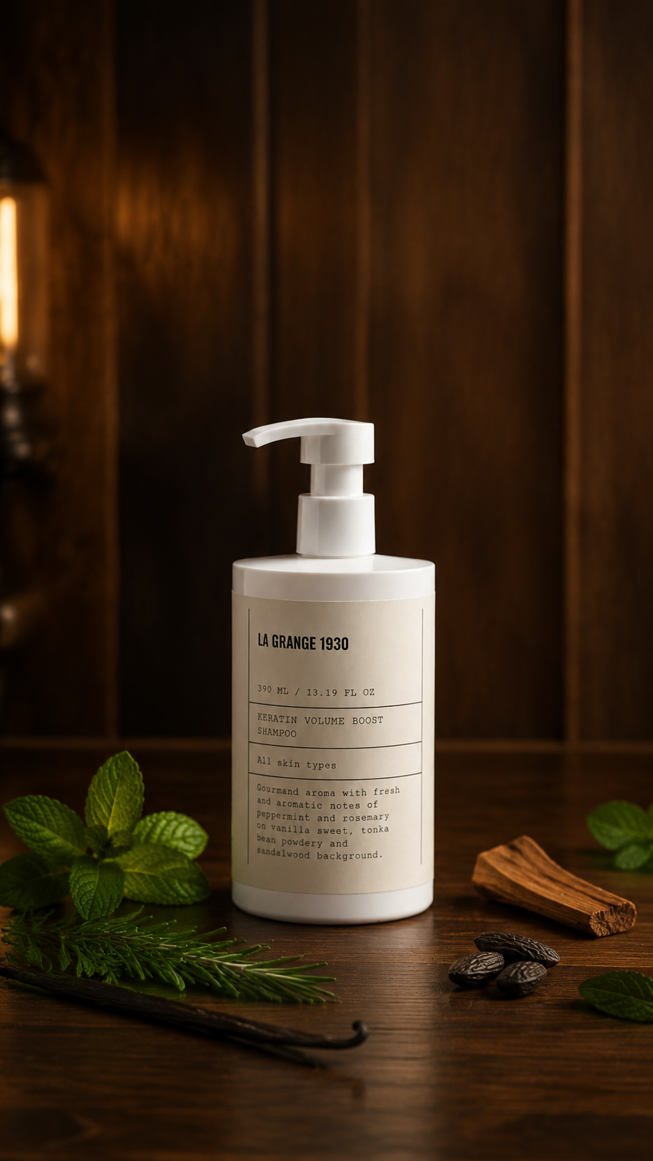 Shampoing volumisant à la kératine