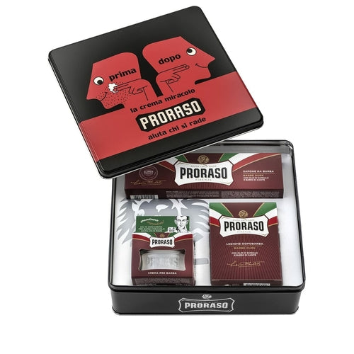 Coffret de Rasage Proraso Prima Dopo – 3 pièces