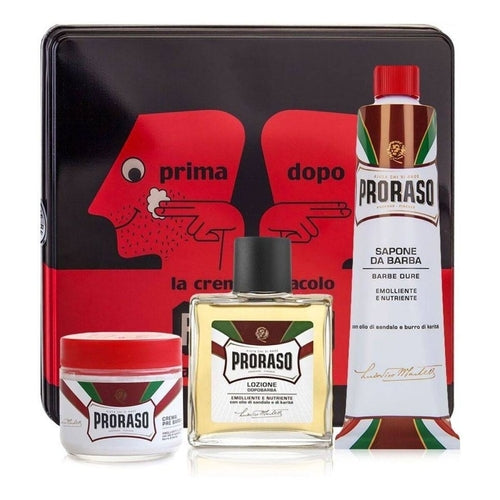 Coffret de Rasage Proraso Prima Dopo – 3 pièces